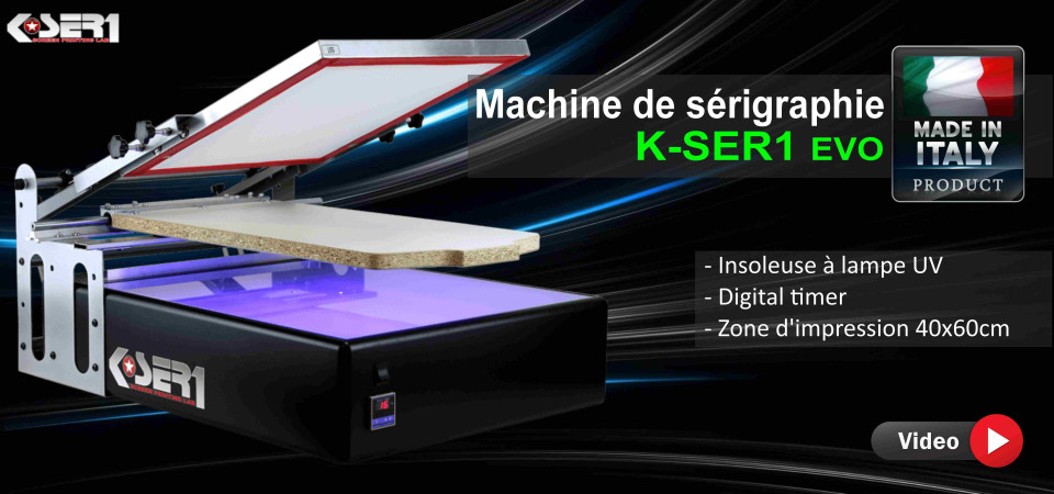 Machine de sérigraphie K-SER1 Evo